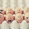 Stock Photo | Basteln Und Selbermachen, Ostern Zeichnung mit Lustige Gesichter Auf Eiern
