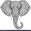 Stock-Photo-Beautiful-Hand-Painted-Elephant-With-Ornament bei Zeichnungen Vorlagen Elefanten