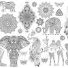 Stock Photo (Mit Bildern) | Mandala Tiere, Mandala Tiere in Tier Mandalas