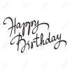 Stock Vector (Mit Bildern) | Happy Birthday Schriftzug bestimmt für Vorlage Happy Birthday