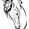 Stock Vector (Mit Bildern) | Pferdekopf, Pferde Tattoos über Pferdeköpfe Zeichnen