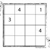 Sudoko Vorlagen Für Kinder 4X4 Kostenlos Herunderladen Und mit Sudoku Kostenlos Ausdrucken