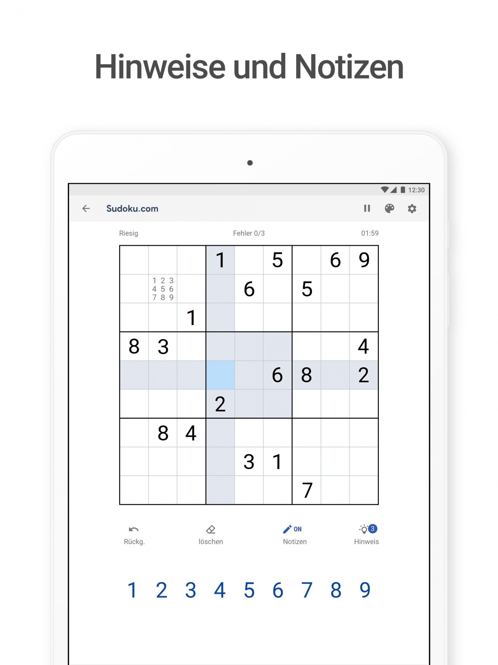 Sudoku - Klassische Sudoku Kostenlos Spielen Für Android bestimmt für Sudoku Kostenlos Drucken Schwer