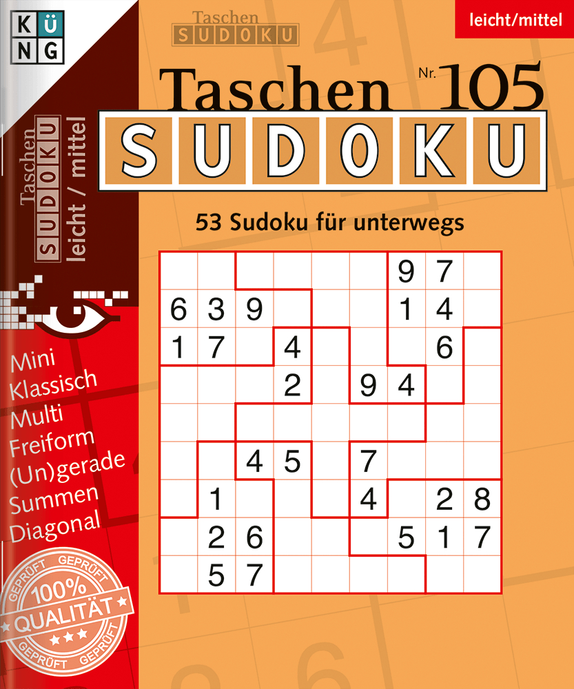 Sudoku | Küng Verlag verwandt mit Sudoku Zum Ausdrucken Mittel