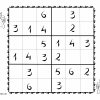 Sudoku Vorlagen Für Kinder 6X6 Kostenlos Herunterladen Und in Sudoku Vorlagen