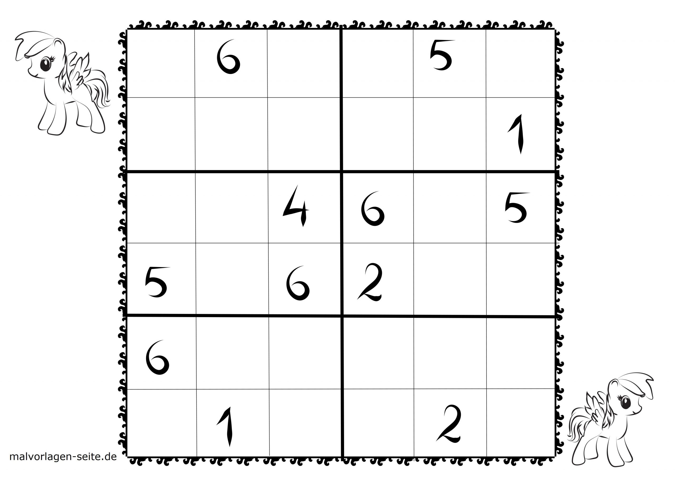 Sudoku Vorlagen Für Kinder 6X6 Kostenlos Herunterladen Und innen Sudoku Schwer Drucken