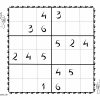 Sudoku Vorlagen Für Kinder 6X6 Kostenlos Herunterladen Und über Sudoku Vorlagen