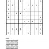 Sudoku Zum Ausdrucken (Leicht, Mittel, Schwer) | Muster bei Rätsel Zum Drucken