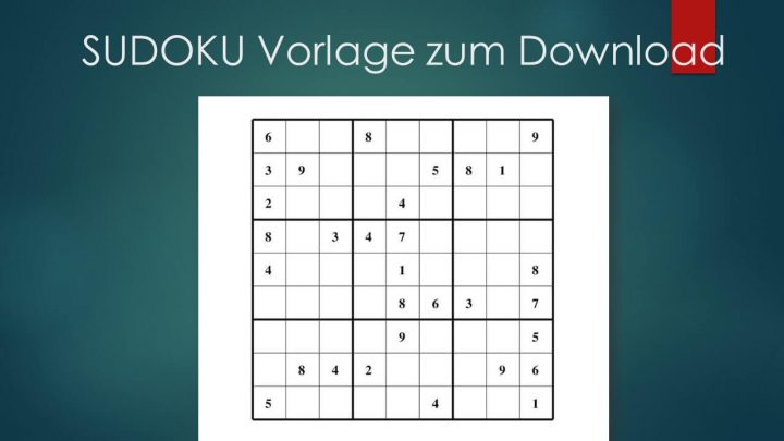 Sudoku Zum Ausdrucken (Leicht, Mittel, Schwer) | Muster bei Sudoku Zum Ausdrucken Sehr Schwer