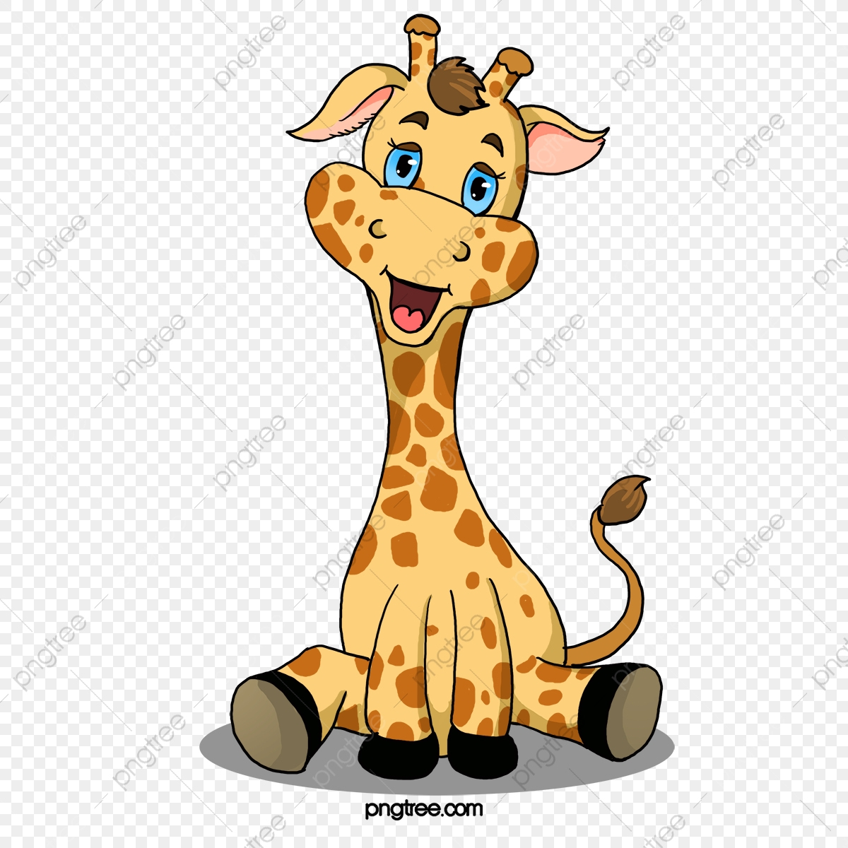 Süß Giraffe, Tiere, Schöne Tiere, Cartoon Png Und Psd Datei mit Süße Cartoon Tiere
