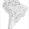 Swisseduc - Geographie - Atlas-Kopiervorlagen in Stumme Karte Südamerika