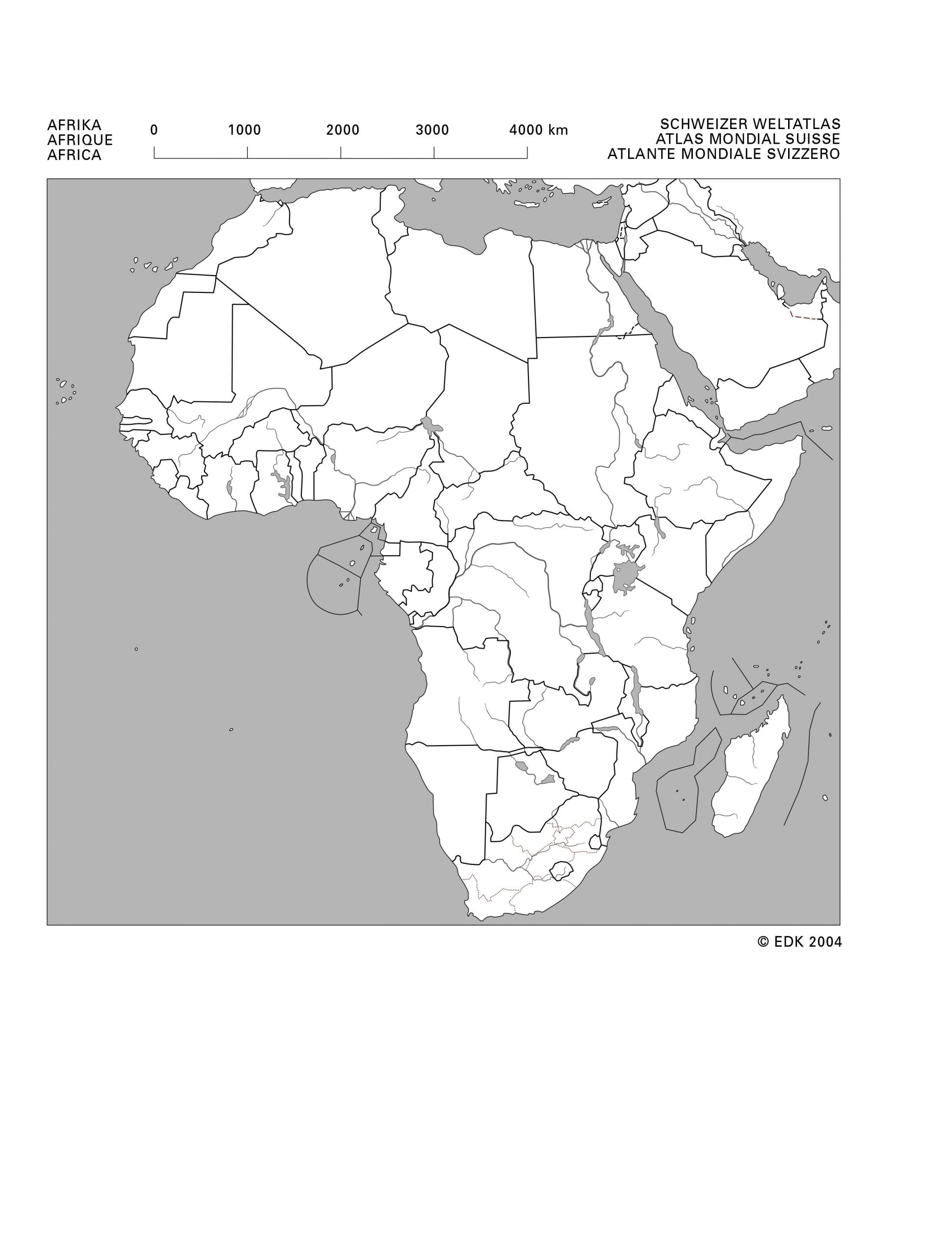 Swisseduc - Geographie - Atlas-Kopiervorlagen innen Stumme Karte Südamerika