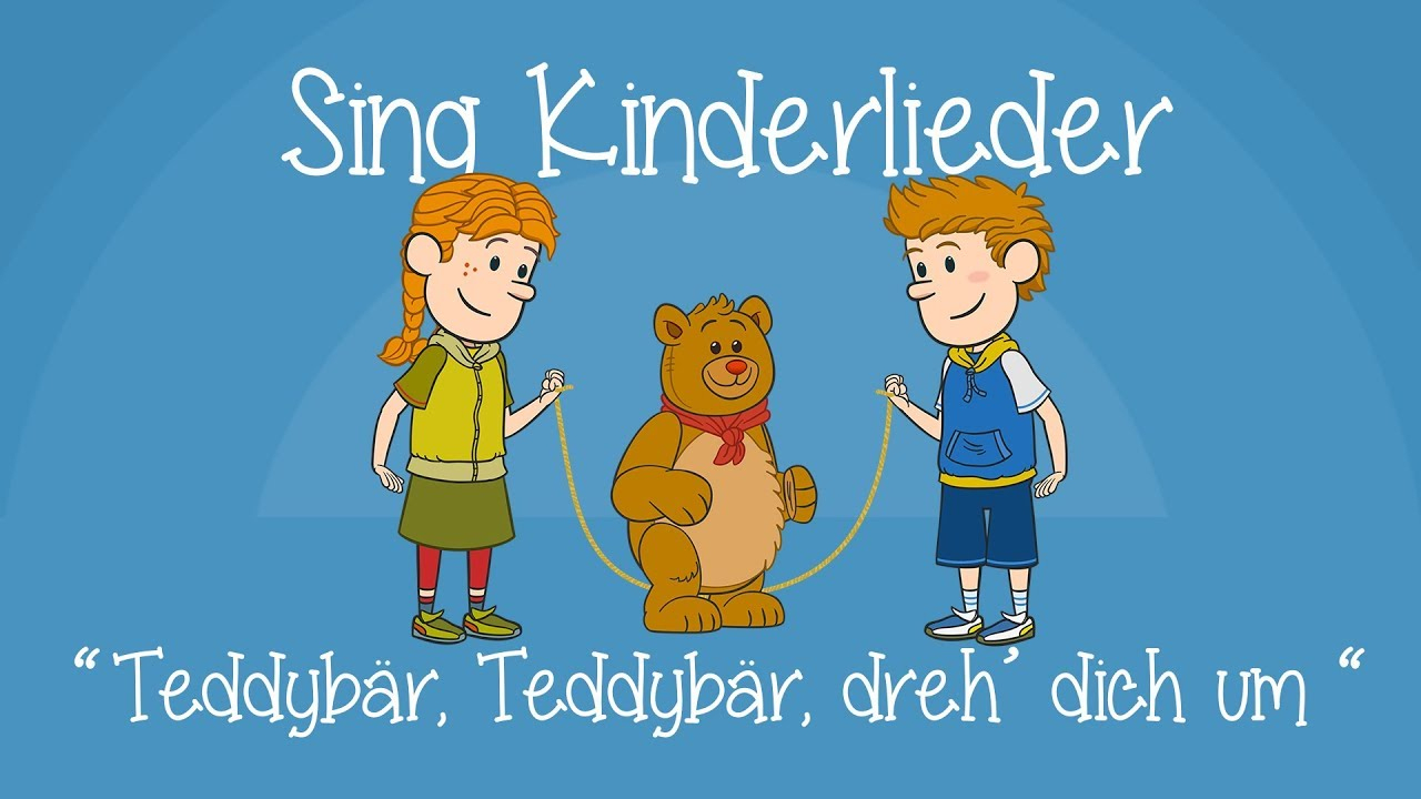 Teddybär, Teddybär, Dreh' Dich Um - Kinderlieder Zum Mitsingen | Sing  Kinderlieder mit Teddybär Teddybär Dreh Dich Um Text