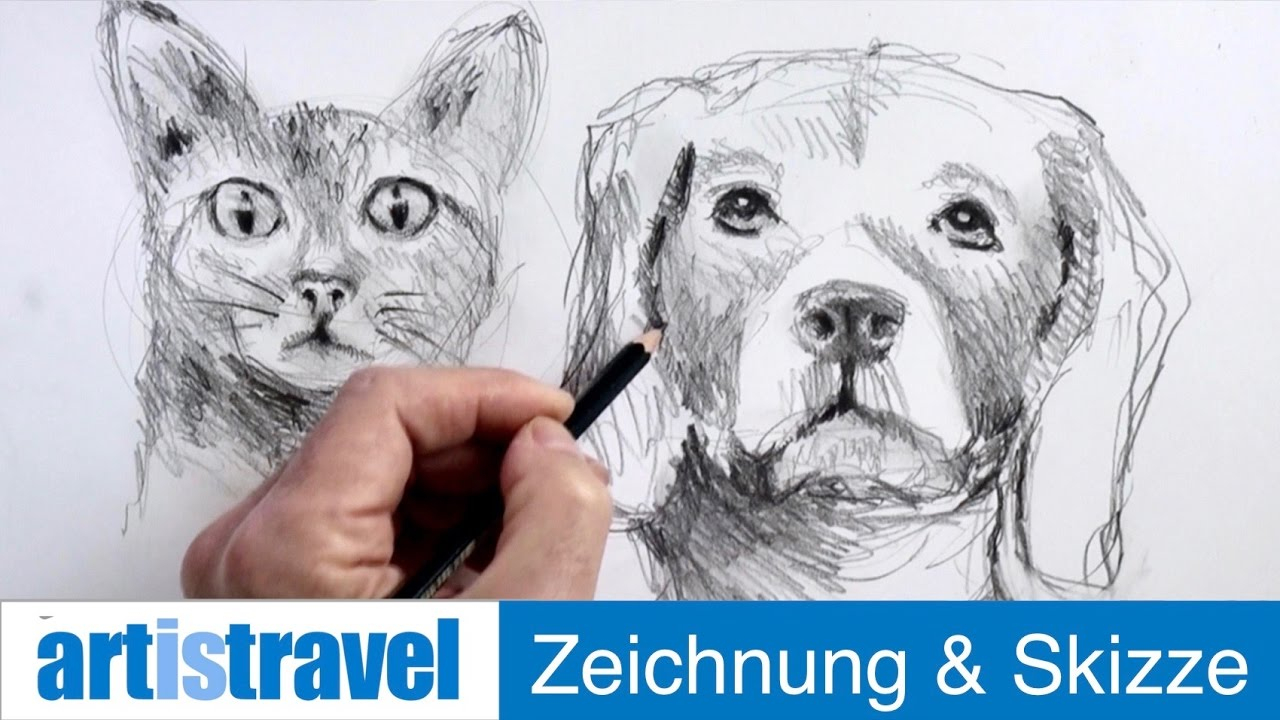 Tiere Zeichnen | Ganz Einfach Zeichnen Lernen 18 innen Tiergesichter Malen