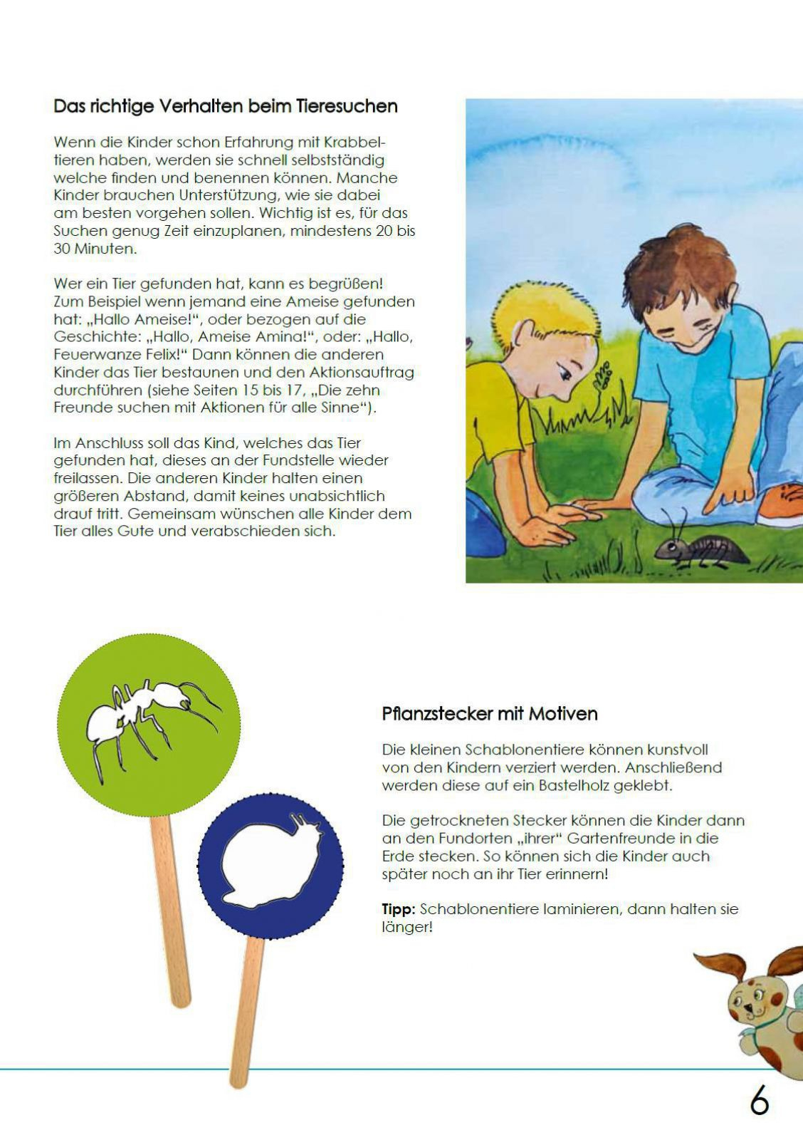 Tierschutz-Material Für Den Kindergarten bei Kindergarten Material Kostenlos