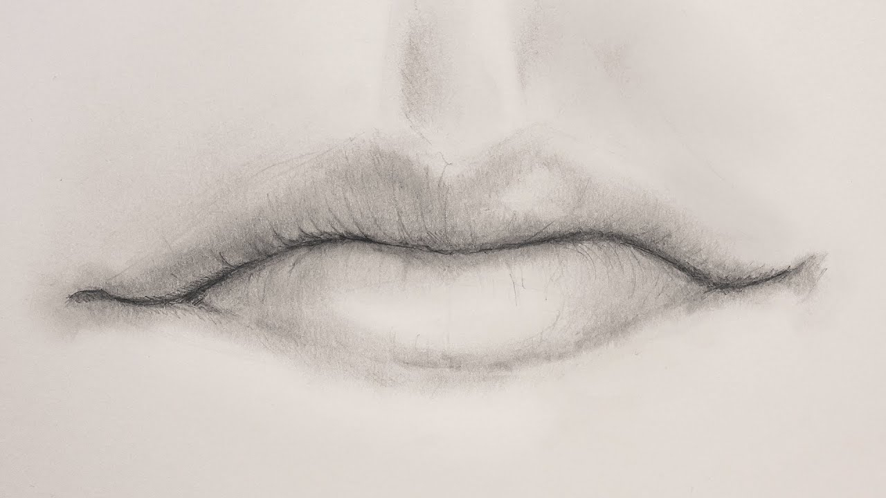 Tip ✍ Mund &amp; Lippen Zeichnen Lernen | Lerne Jetzt Online Wie Du Einen  Realistischen Mund Zeichnest über Mund Zeichnen Schritt Für Schritt