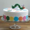 Torte - Kleine Raupe Nimmersatt | Torte Kindergeburtstag mit Geburtstagskuchen 2 Geburtstag