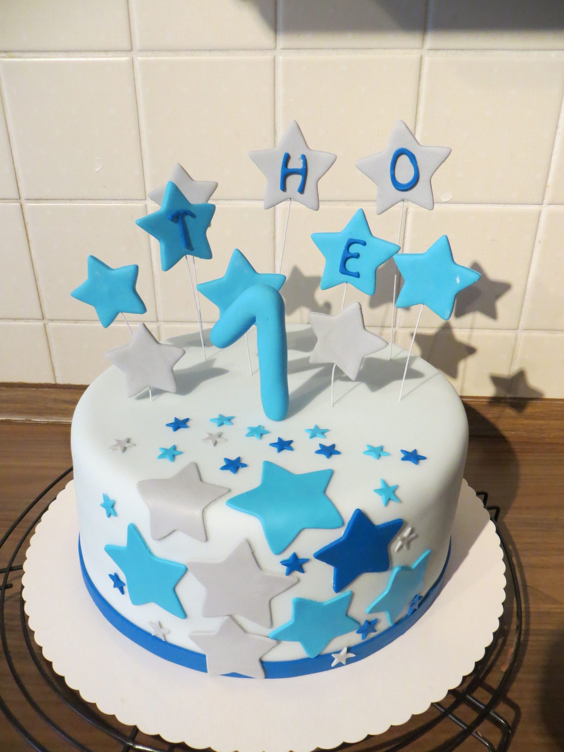 Torte Zum 1. Geburtstag | Kinder Geburtstag Torte mit Geburtstagskuchen Zum 1 Geburtstag