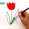 Tulpe 🌷 Zeichnen Und Ausmalen Für Kinder 🐝 Malbienchen | Farben Lernen  Auf Deutsch | Mal Mit Mir bestimmt für Tulpe Zeichnen