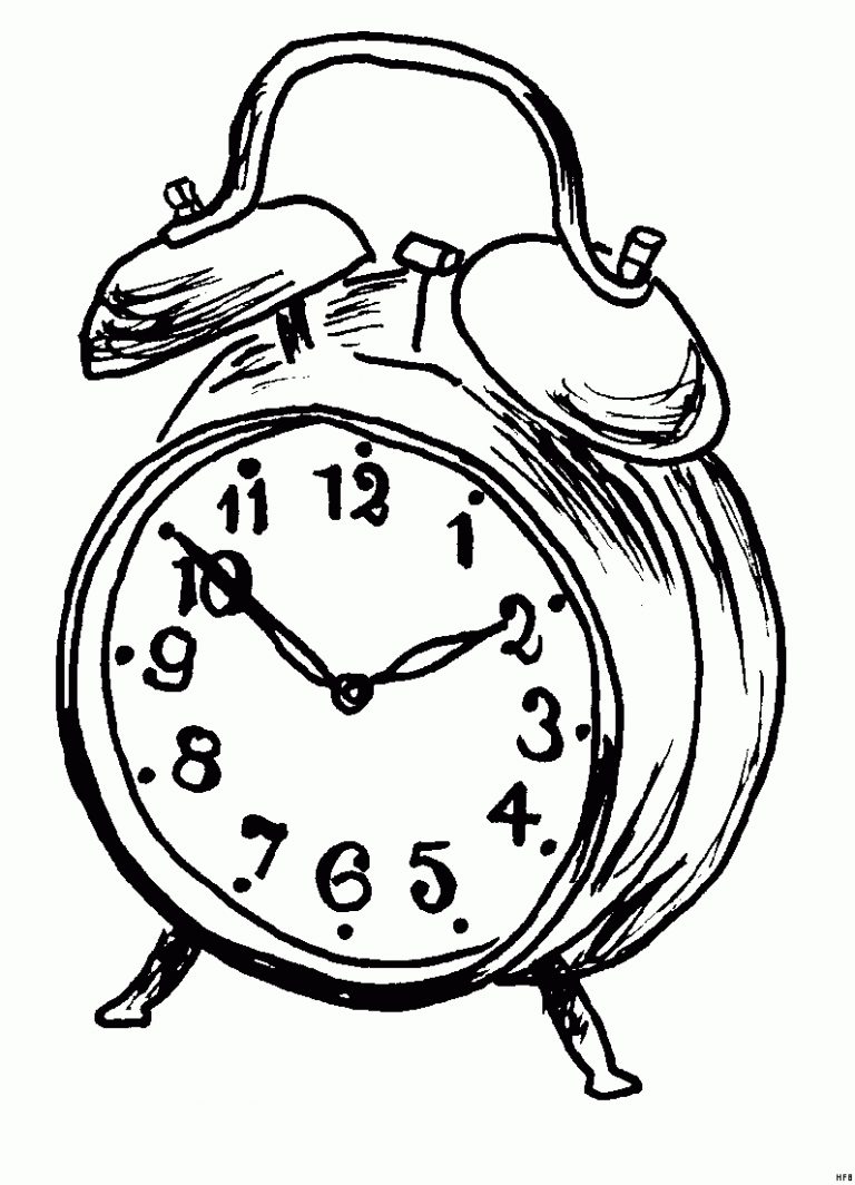 Ausmalbilder Uhr Vorlagen - kinderbilder.download | kinderbilder.download