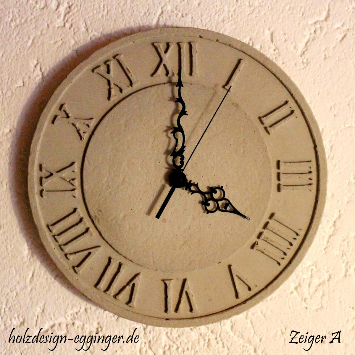 Uhren - Holzdesign-Egginger bestimmt für Römische Zahlen Uhr