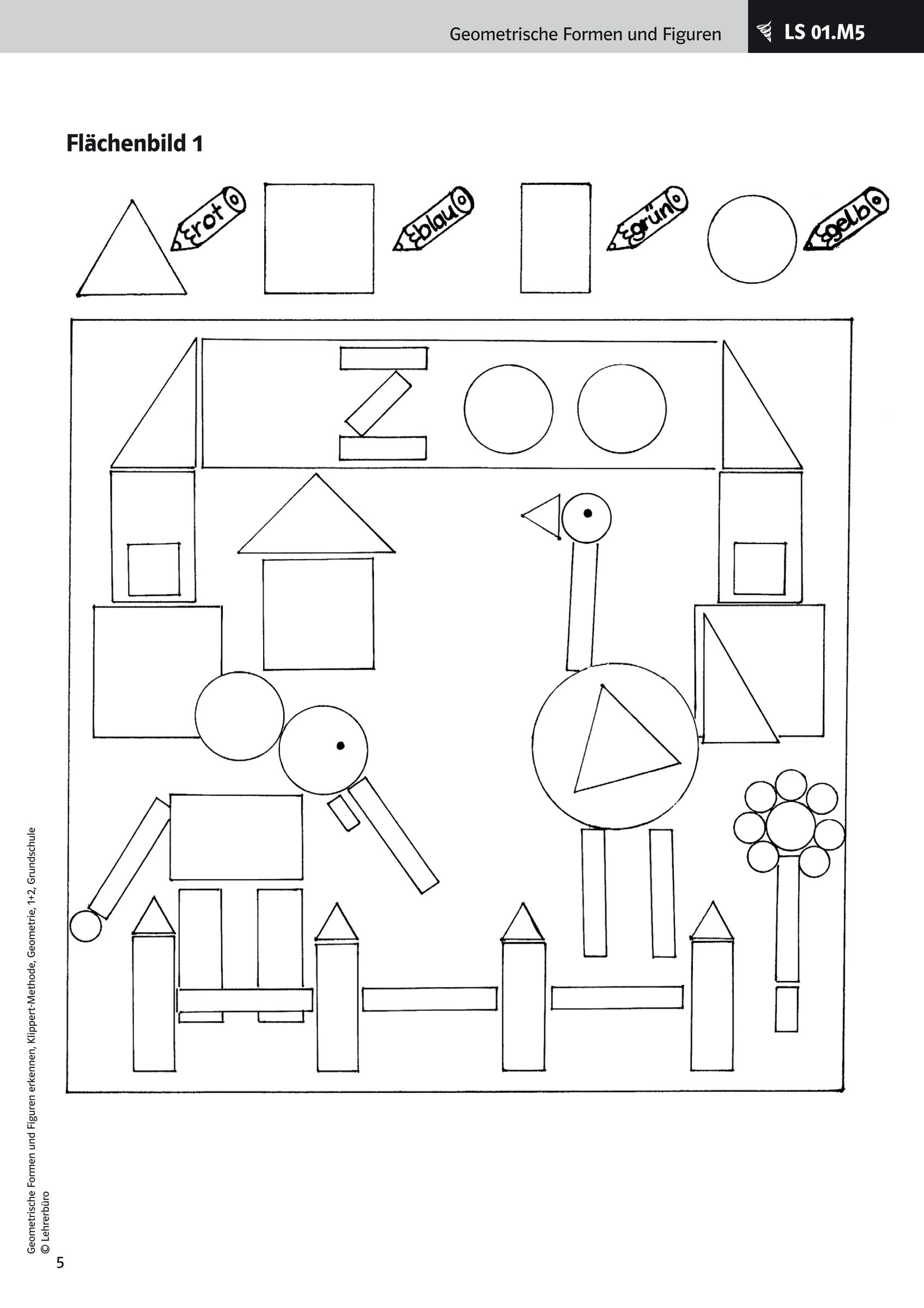 Unterrichtsmaterialien (Mit Bildern) | Arbeitsblätter verwandt mit Formen Im Kindergarten Arbeitsblätter