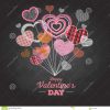 Valentinstagkarte Mit Liebesherzen Vektor Abbildung für Bilder Liebesherzen