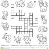 Vektorschwarzweiss-Kreuzworträtsel Über Haustiere Vektor innen Haustier Kreuzworträtsel