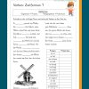 Verben Und Zeitformen verwandt mit Deutsch 4 Klasse Arbeitsblätter Zeitformen