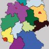 Verschiedene Deutschland Karten - Bunt, Leer, Mit/ohne in Bundesländer Deutschland Karte Städte