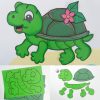 Viele Lustige Schildkröten Könnt Ihr Ganz Einfach Mit Dieser verwandt mit Bastelvorlage Schildkröte