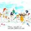 Vier Fröhliche Weihnachtskarten Zum Kostenlosen Download innen Weihnachtskarten Kostenlos Download