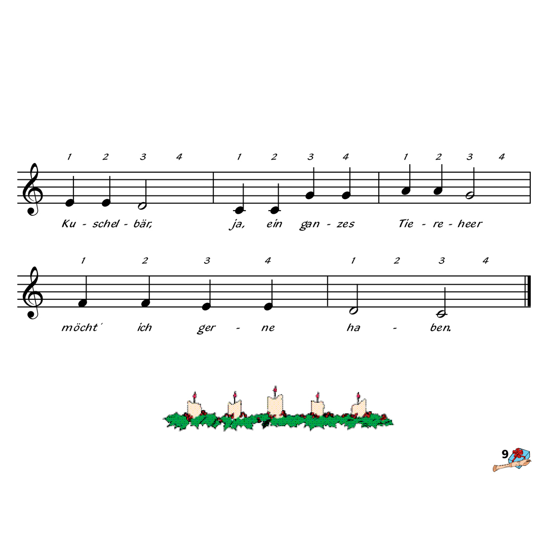 Voggy's Weihnachtslieder Für Blockflöte Für Kinder für Weihnachtslieder Für Kleinkinder