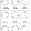 Vorgegebene Uhrzeiten Einstellen (3) (Mit Bildern) | Uhrzeit verwandt mit Uhr Lernen Arbeitsblätter Kostenlos