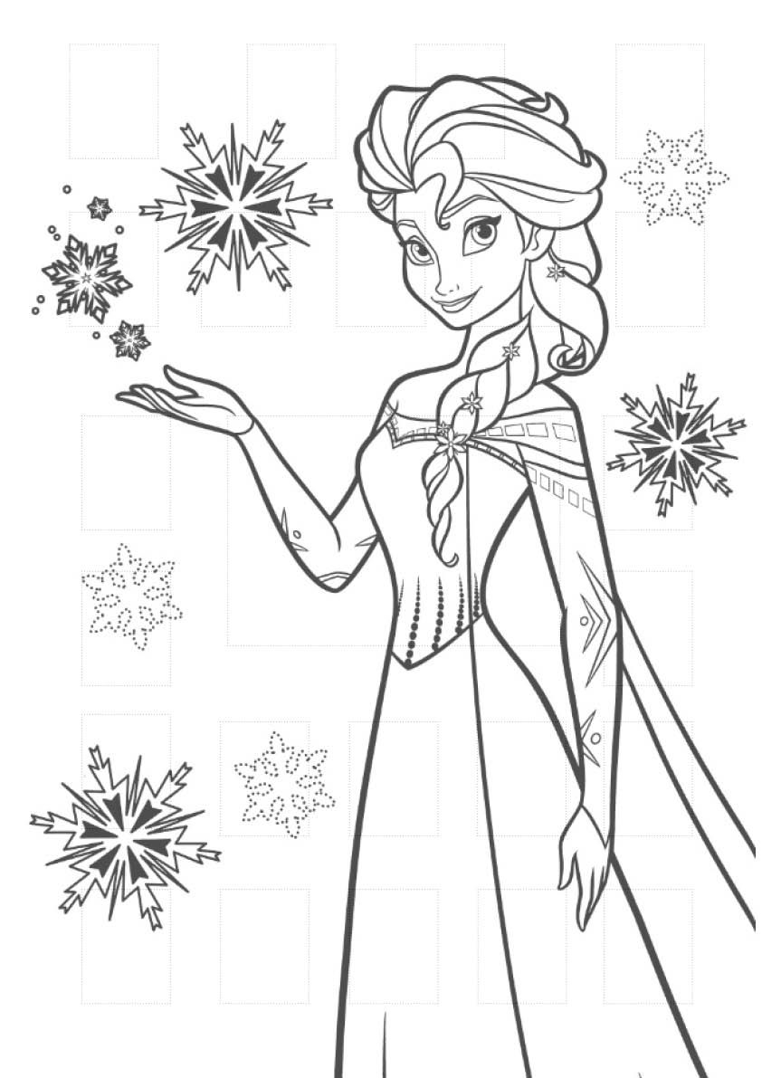 Vorlage Frozen | Bilder Zum Ausdrucken Kostenlos, Elsa über Prinzessin Schablonen Zum Ausdrucken
