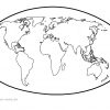 Vorlage Weltkarte - Ausmalbilder Kostenlos Herunterladen bestimmt für Ausmalbilder Kontinente