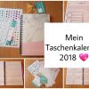 [Vorstellung] Kalender Für 2018 Selbst Designt Von &quot;mein Taschenkalender&quot; verwandt mit Küchenkalender 2017 Selbst Gestalten