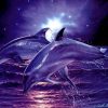 Wallpaper Delphine Springen Über Die Wellen Des Meeres (Mit über Delphine Bilder Kostenlos
