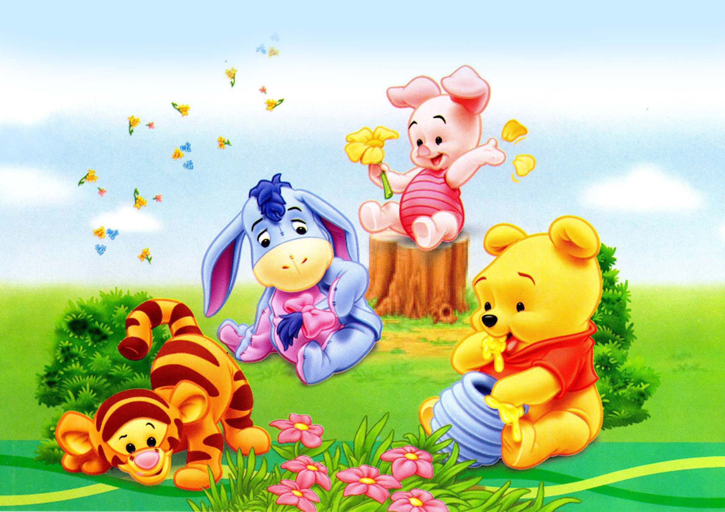 Wallpapers Hd Winnie The Pooh Baby | Cute Winnie The Pooh mit Pictures Of Winnie The Pooh And Friends