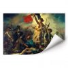 Wallprint Delacroix - Die Freiheit Führt Das Volk bei Delacroix Die Freiheit Führt Das Volk