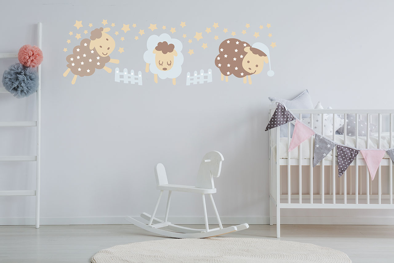 Wandschablonen Kinderzimmer Von Schablono® Sind Hits For Kids über Wandmotive Schablonen
