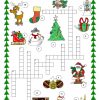 Weihnachten | Kostenlose Daf Arbeitsblätter (Mit Bildern bei Winterrätsel Kinder