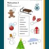 Weihnachten Und Winter bei Weihnachten Arbeitsblätter Grundschule