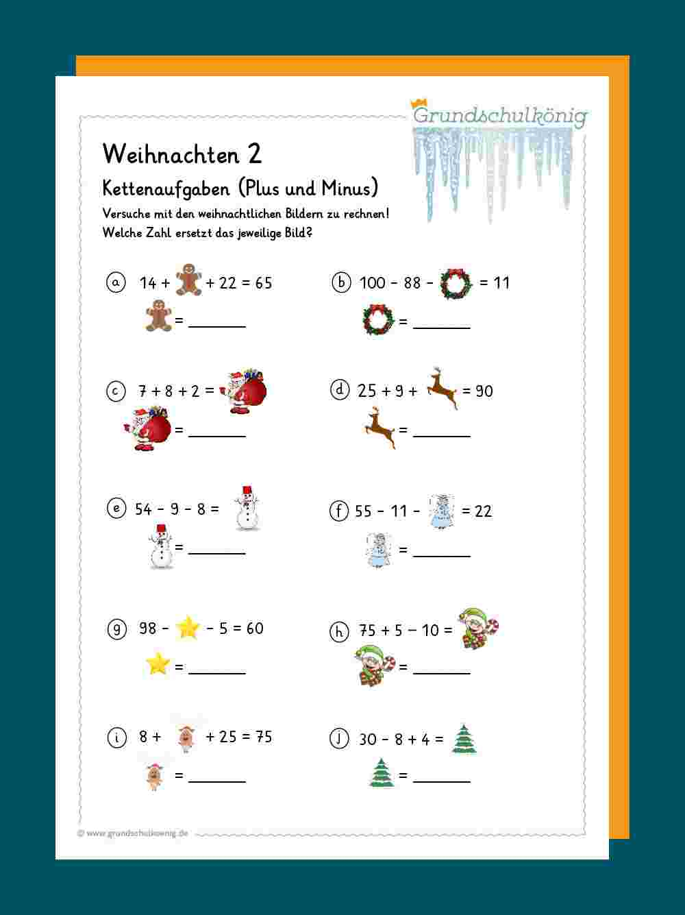Weihnachten Und Winter verwandt mit Weihnachten Arbeitsblätter Grundschule