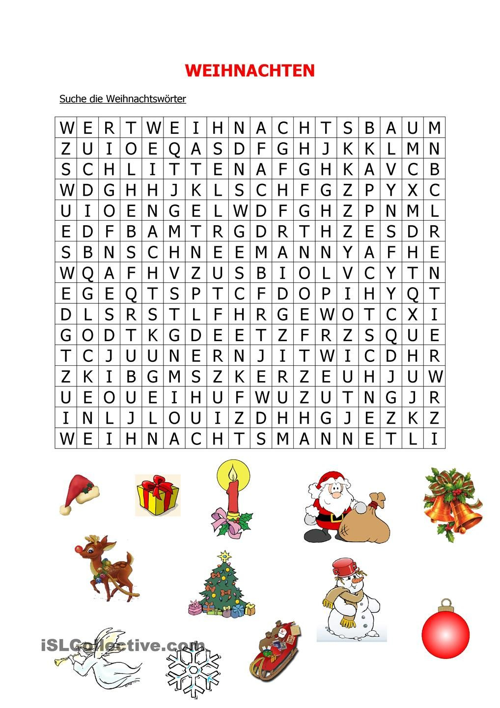 Weihnachten | Weihnachten Spiele, Weihnachtliche Wörter Und bestimmt für Weihnachtliche Wörter