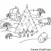 Weihnachtsbaum Malvorlage (Mit Bildern) | Malvorlagen verwandt mit Winterlandschaft Malvorlage