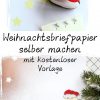 Weihnachtsbriefpapier | Briefpapier Weihnachten, Weihnachten ganzes Weihnachtsbriefpapier Zum Ausdrucken