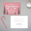 Weihnachtsgrüße Als Postkarte Mit Unserer Serie &quot;pink Xmas bei Weihnachtsgrüße Zum Ausdrucken