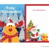 Weihnachtskarten Basteln Mit Kindern: Kostenlose Vorlagen bei Weihnachtskarten Selber Basteln Vorlagen Kostenlos
