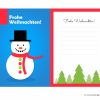 Weihnachtskarten Basteln Mit Kindern: Kostenlose Vorlagen mit Weihnachtskarte Ausdrucken Kostenlos